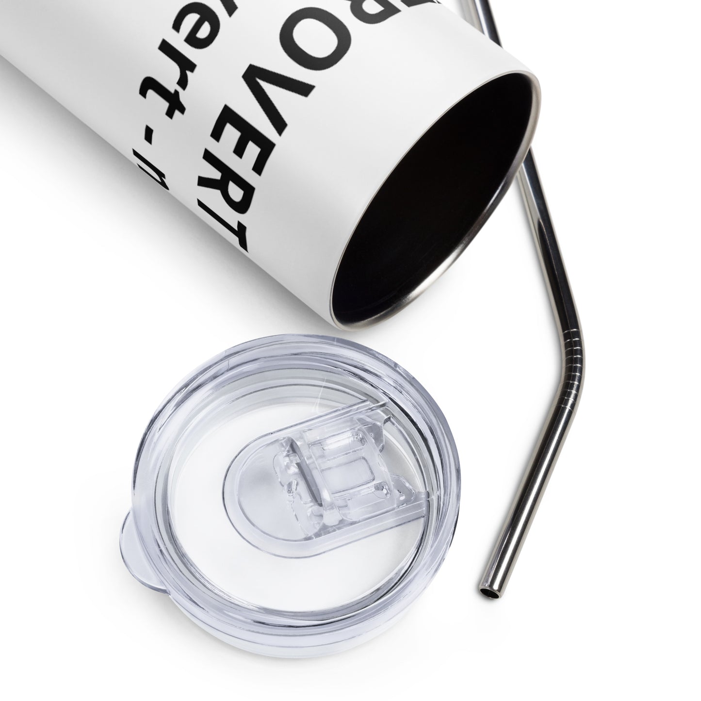 Booktrovert Stainless steel tumbler